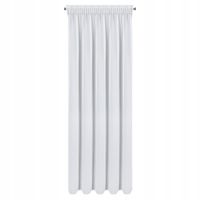 Firana gotowa na taśmie ARLETA 135x270 Eurofirany biała