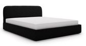 Łóżko tapicerowane Nello 120x200 Czarne