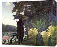 Obraz 70x60cm The Snake Charmer, Rousseau Vintage do Salonu