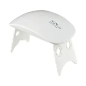 Mini lampa uv przenośna 6 diod led do paznokci hybrydy żeli mostek 6w