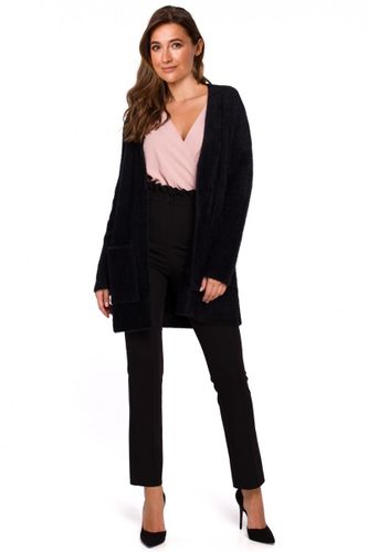 Sweter Kardigan Model S201 Black - Style  S/M na Arena.pl