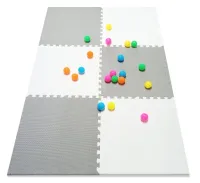 Mata piankowa duża puzzle piankowe duże edukacyjna 180x120cm 6szt gruba