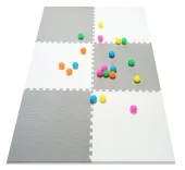 Mata piankowa duża puzzle piankowe duże edukacyjna 180x120cm 6szt gruba