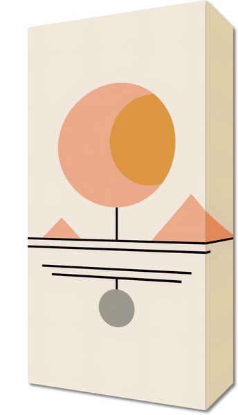 Obraz 20x40cm Geometryczna Utopia zdjęcie 1