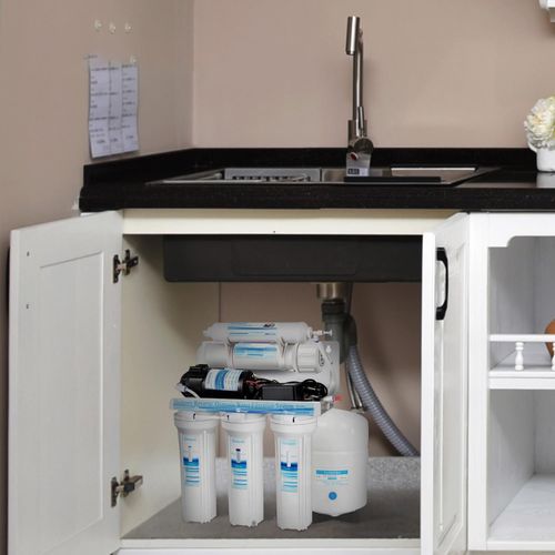 UŻYWANY Geekpure 5-stopniowy system filtracji wody z osmozą i filtr 75GND na Arena.pl