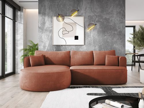 Narożnik FIORE z Mechanizmem Rozkładania Funkcja Spania Lewy MEMPHIS 9 na Arena.pl