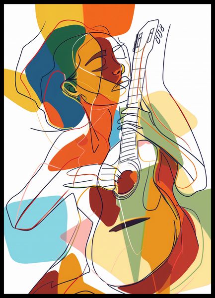 Plakat 50x70cm Wewnętrzna Muza zdjęcie 2