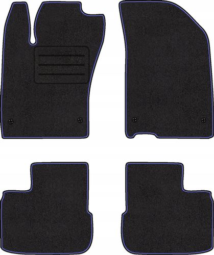 DYWANIKI DO BMW 5 E61 NIEBIESKI NA WYMIAR na Arena.pl