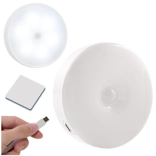 Lampka LED z czujnikiem ruchu akumulatorowa bezprzewodowa lampka zmierzchu na Arena.pl