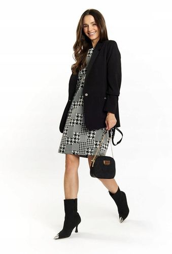 MONNARI Efektowna torebka listonoszka na pasku z łańcuszkiem Zamsz na Arena.pl