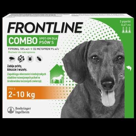 FRONTLINE combo dla psów S 3 pipety na Arena.pl
