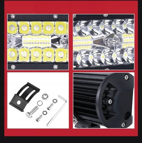 LAMPA ROBOCZA LED 800W LIGHTBAR COMBO 80CM BELKA DALEKOSIĘŻNA LISTWA 12-24V na Arena.pl