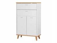 Szafka komoda biała nowoczesna HOMIT stylowa biała 96cm