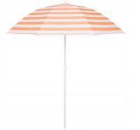 PARASOL OGRODOWY TARASOWY PLAŻOWY POMARAŃCZOWY Z POKROWCEM 180 cm