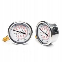 Manometr glicerynowy Zegar dolny GZ 1/4 Tarcza 63mm 600Bar