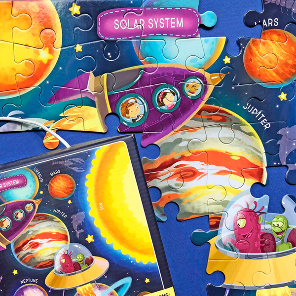 Puzzle Kosmos Planety Dodo 100 El  300141 zdjęcie 5