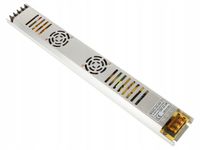 ZASILACZ DO TAŚMY LED IMPULSOWY MONTAŻOWY CCTV SLIM 12V 33A 400W