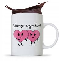Kubek Prezent Dla Chłopaka Always Together Z Nadrukiem Ze Zdjęciem