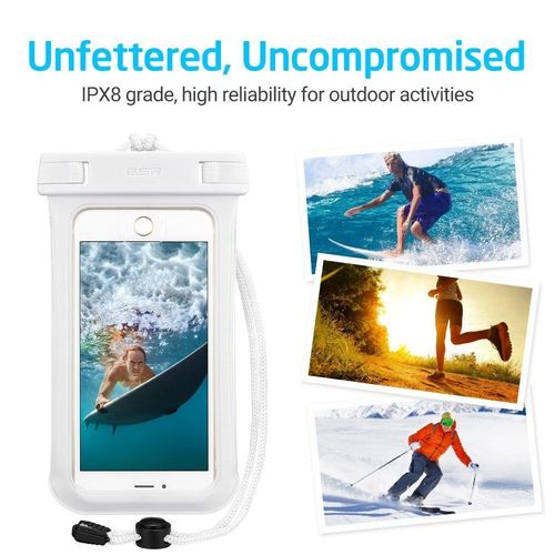 ESR UNIVERSAL WATERPROOF CASE WHITE na Arena.pl