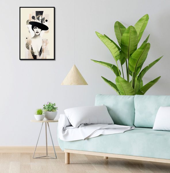 Plakat 40x60cm Portret en Décalage zdjęcie 4