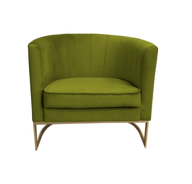 Fotel Glamour podstawa złota BL75 zdjęcie 3