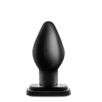 blush novelties anal adventures xl plug czarny anatomiczny rozmiar xl