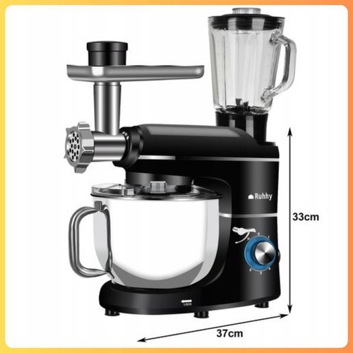 Robot Kuchenny Planetarny Z Blenderem Maszynka Do Mielenia Mięsa 2200W na Arena.pl