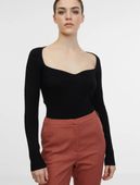 Czarny sweter damski ORSAY XS