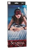 scandal bed restraint kit black
