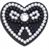 Przypinka Crocs Jibbitz Pin Do Butów Beaded Heart and Bow