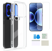 Etui silikonowe 2mm do XIAOMI 17 PRO case pokrowiec obudowa +folia ochronna
