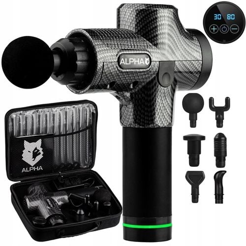 Masażer ALPHA Gun AMG-01 Czarny na Arena.pl