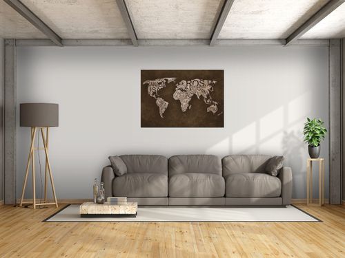 Obraz Mapa świata  100x70 GRATISY na Arena.pl