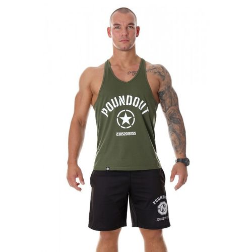 Poundout tank top Stringer KHAKI Rozmiar - S na Arena.pl