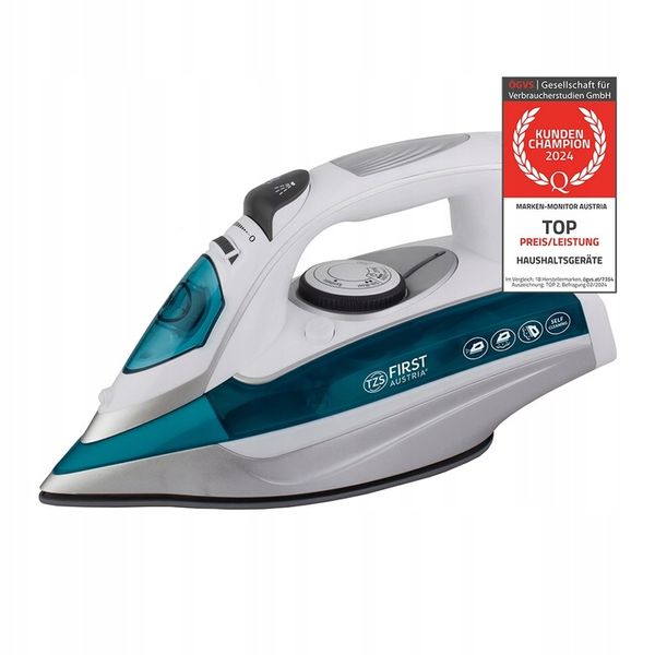 ŻELAZKO PAROWE First Austria 3100W ANTI-CALC ANTI-DRIP zdjęcie 1