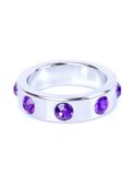 Pierścień Erekcyjny Na Penisa - Purple Diamonds Large