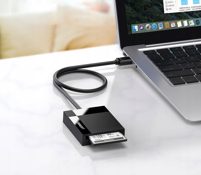 Ugreen Adapter Czytnik Kart Sd Micro Cf Tf Usb 3.0 zdjęcie 2