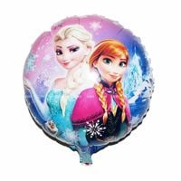 BALON FOLIOWY KRAINA LODU KÓŁKO DEKORACJA URODZINOWA NA PRZYJĘCIE 3D