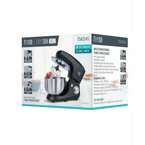 Robot kuchenny Teesa EASY COOK SINGLE 1400W na Arena.pl