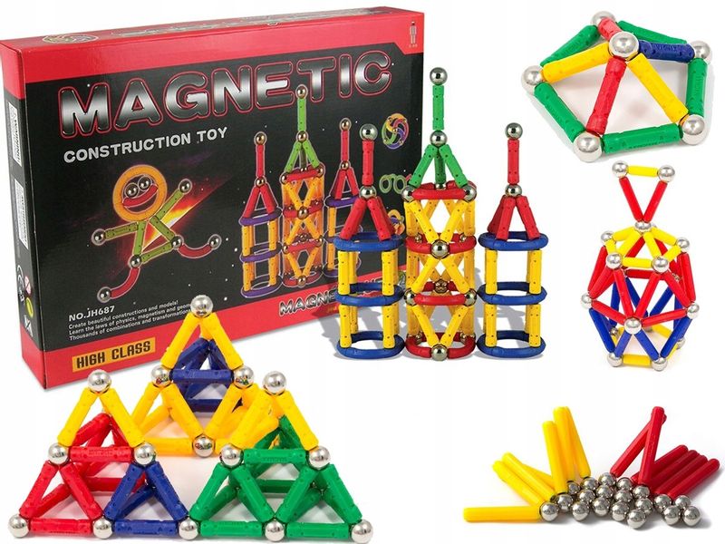 KLOCKI MAGNETYCZNE 53EL. zdjęcie 5