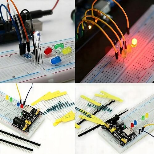Zestaw Startowy Do Nauki Programowania Komponenty Arduino Uno R3 Z Płytką na Arena.pl