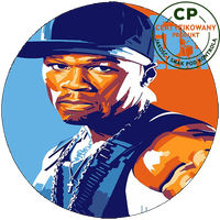 Opłatek na tort 50 Cent/Curtis James Jackson