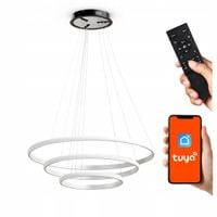 Lampa Sufitowa LED Wisząca Plafon TUYA Aplikacja Na Telefon + Pilot 182W