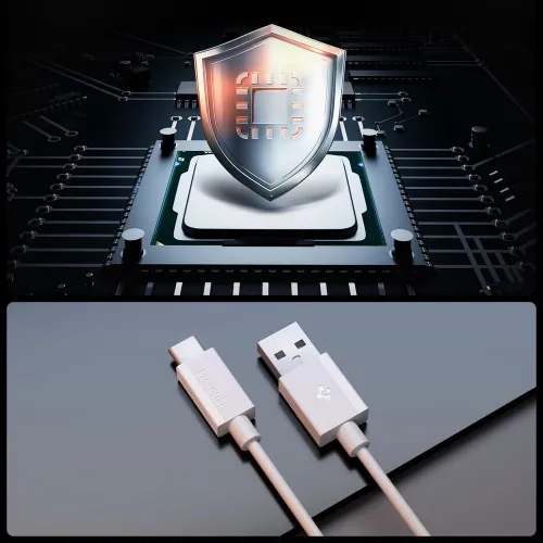 kabel spigen eb6010cc usb-c 60w 200 cm - biały na Arena.pl