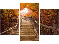 90X60CM OBRAZ JESIENNY SPACER