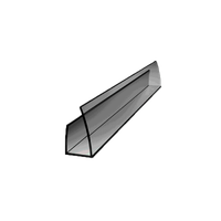 U-profil zamykający 1050mm dymny (szary) 8mm
