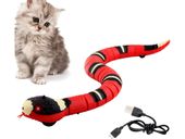 Wąż ruchomy usb zabawka dla kota interaktywna