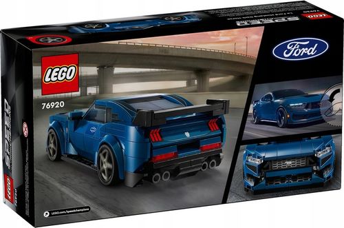 LEGO 76920 Samochód Auto Model FORD MUSTANG DARK HORSE + Torba Prezentowa na Arena.pl
