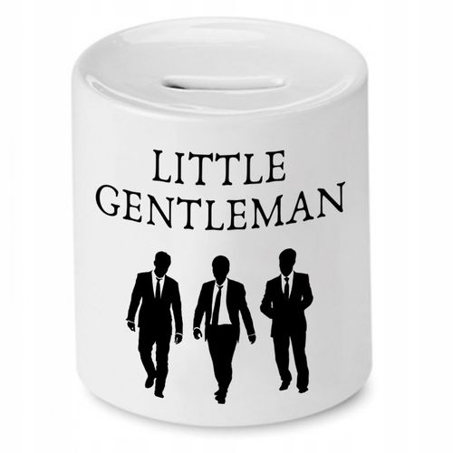 Skarbonka Dla Syna Little Gentelamn Prezent Z Nadrukiem Ze Zdjęciem na Arena.pl