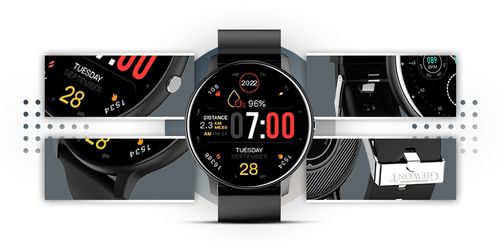 smartwatch giewont czarny gw120-2 pro na Arena.pl